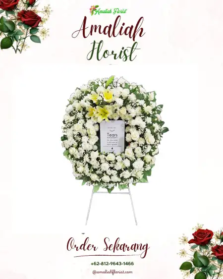 Krans Bunga Duka Ujungjaya
